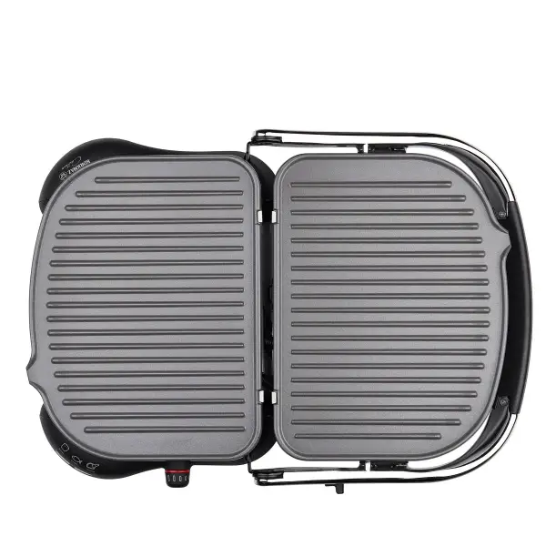 Korkmaz Castron Tost Makinesi Gri-Krom A324-08 - 3