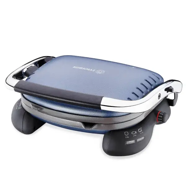 Korkmaz Castron Tost Makinesi Lacivert-Krom A324-07 - 1