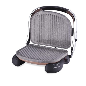 Korkmaz Castron Tost Makinesi Mocha-Krom A324-12 - Korkmaz (1)