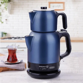 Korkmaz Çaytema Azura/Krom Elektrikli Çaydanlık 1.7 lt A331-07 - Korkmaz (1)