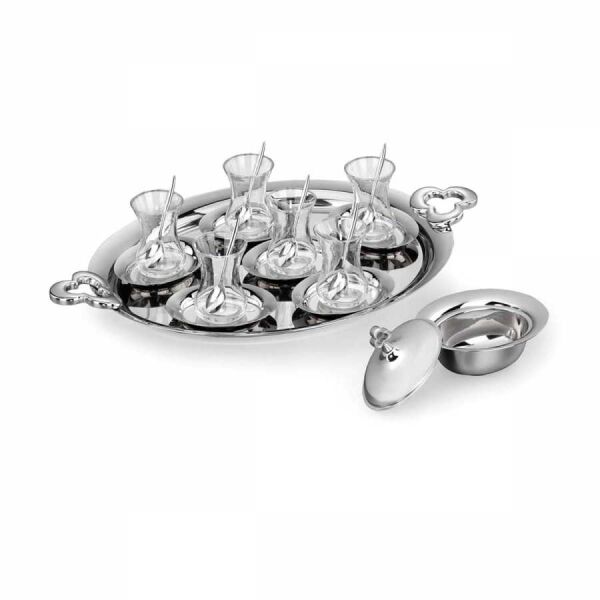 Korkmaz Çintemani 39 Parça Çay Seti A1782 - 1