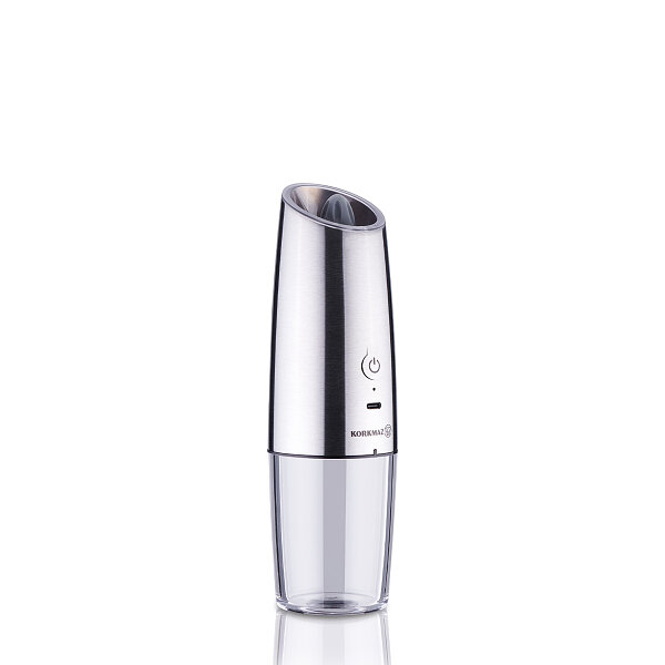 Korkmaz Comfort Şarjlı Inox Otomatik Baharat Öğütücü 150 ml A5666-1 - 1