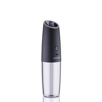 Korkmaz Comfort Şarjlı Siyah Otomatik Baharat Öğütücü 220 ml A5670 - Korkmaz