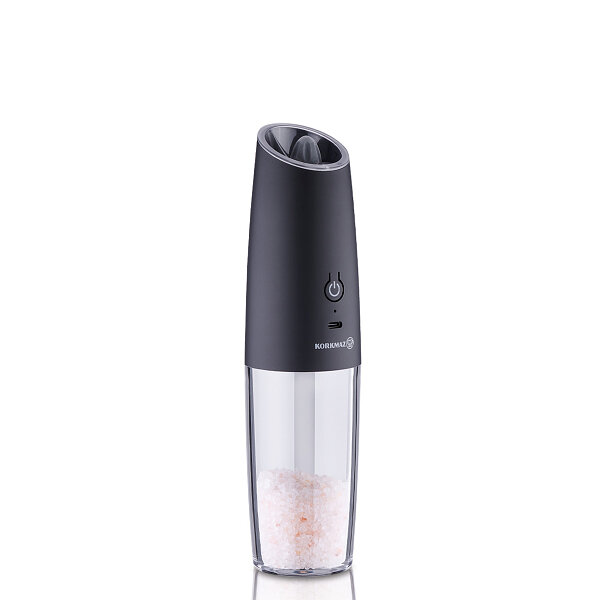 Korkmaz Comfort Şarjlı Siyah Otomatik Baharat Öğütücü 220 ml A5670 - 2