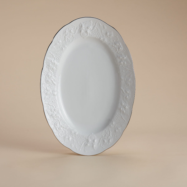 Korkmaz Country Collection 60 Parça Yemek Takımı Platin A8299 - 5