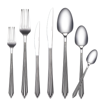 Korkmaz Crown 84 Parça Çatal Kaşık Bıçak Seti A2152 - Korkmaz