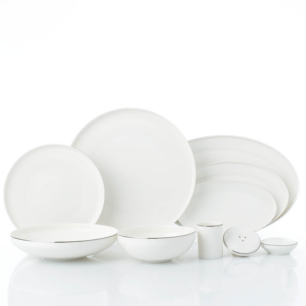 Korkmaz Diana Collection 60 Parça Platin Yemek Takımı A8085 - 1