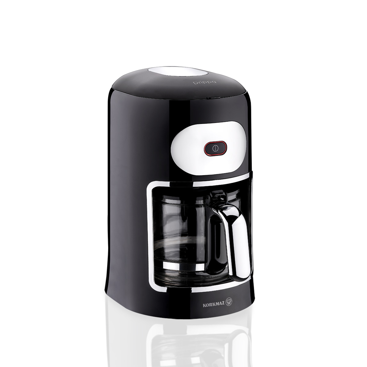 Korkmaz Drippa Tek Tuşlu Siyah Filtre Kahve Makinesi - 2