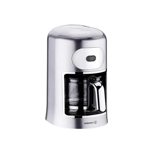 Korkmaz Drippa Tek Tuşlu Inox Filtre Kahve Makinesi A864-02 - 2