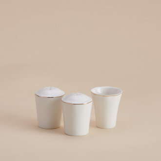 Korkmaz Eliza Collection 60 Parça Gold Yuvarlak Yemek Takımı A8241 - 7