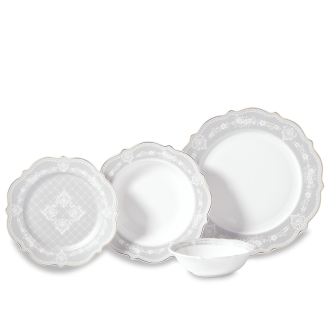 Korkmaz Eliza Collection 60 Parça Yemek Takımı A8272 - 1