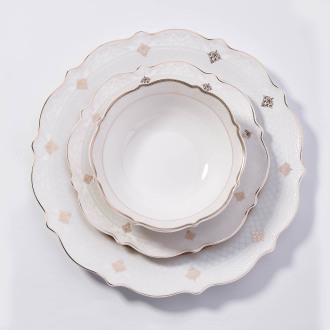 Korkmaz Eliza Collection 60 Parça Yemek Takımı A8274 - Korkmaz (1)