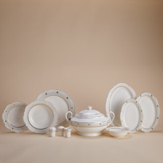 Korkmaz Eliza Collection 60 Parça Yemek Takımı A8274 - Korkmaz