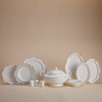 Korkmaz Eliza Collection 60 Parça Yemek Takımı A8246 - Korkmaz