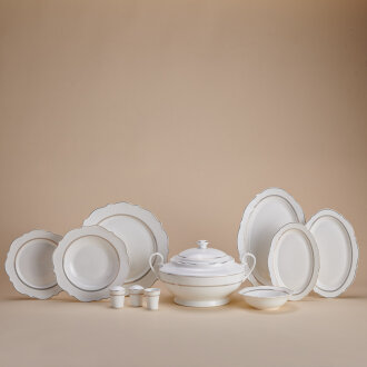 Korkmaz Eliza Collection 60 Parça Yemek Takımı A8270 - Korkmaz
