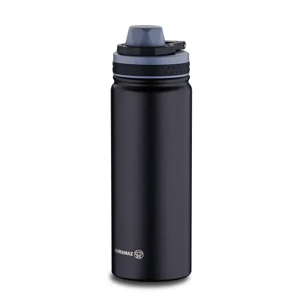 Korkmaz Essential Sport Siyah Termos A742-02 - 1