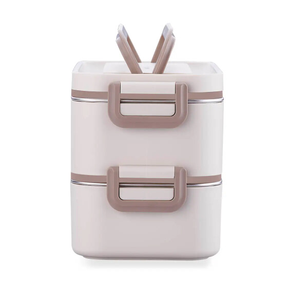 Korkmaz Essentials Warm Krem Sefer Tası 2000 Ml A5652-1 - Korkmaz