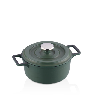 Korkmaz Etna Tencere 14x6 cm Yeşil A2966-1 - Korkmaz (1)