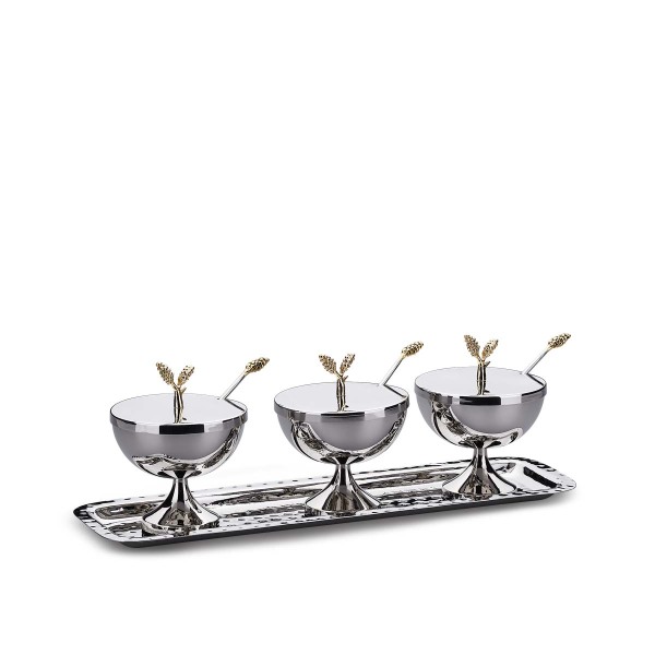 Korkmaz Flora 10 Parça Ayaklı Sunum Seti A8735-1 - 1