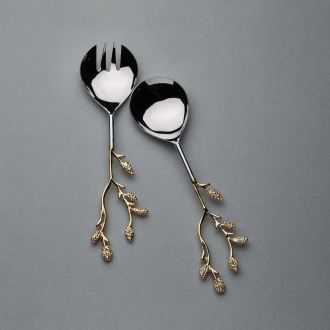 Korkmaz Flora 2 Parça Salata Servis Seti A8735-5 - Korkmaz (1)