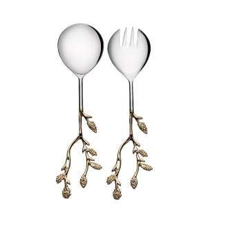 Korkmaz Flora 2 Parça Salata Servis Seti A8735-5 - Korkmaz