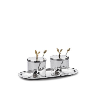 Korkmaz Flora 7 Parça Baharatlık Takımı A8735-3 - Korkmaz