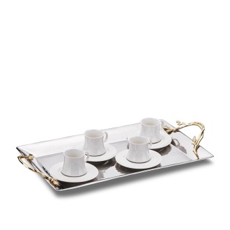 Korkmaz Flora Servis Tepsisi 55x28 cm A8735-9 - Korkmaz (1)