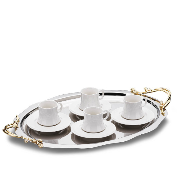 Korkmaz Flora Servis Tepsisi 56x35 cm A8735-8 - 2