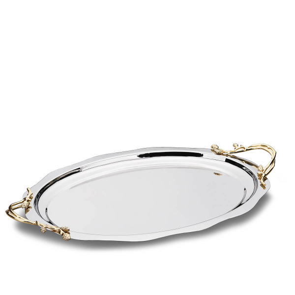 Korkmaz Flora Servis Tepsisi 56x35 cm A8735-8 - 1