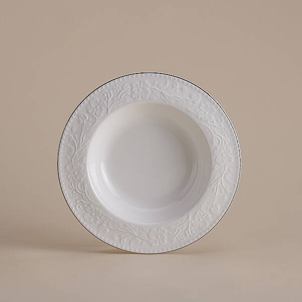 Korkmaz Floransa Collection 53 Parça Platin Yemek Takımı A9877 - 3