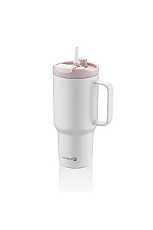 Korkmaz Freedom 1 Litre Bej Pipetli Bardak Termos A5577-2 - 4
