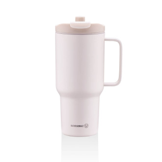 Korkmaz Freedom 1 Litre Pembe Pipetli Bardak Termos A5577-1 - 2