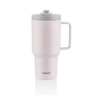 Korkmaz Freedom 1 Litre Pembe Pipetli Bardak Termos A5577-1 - Korkmaz