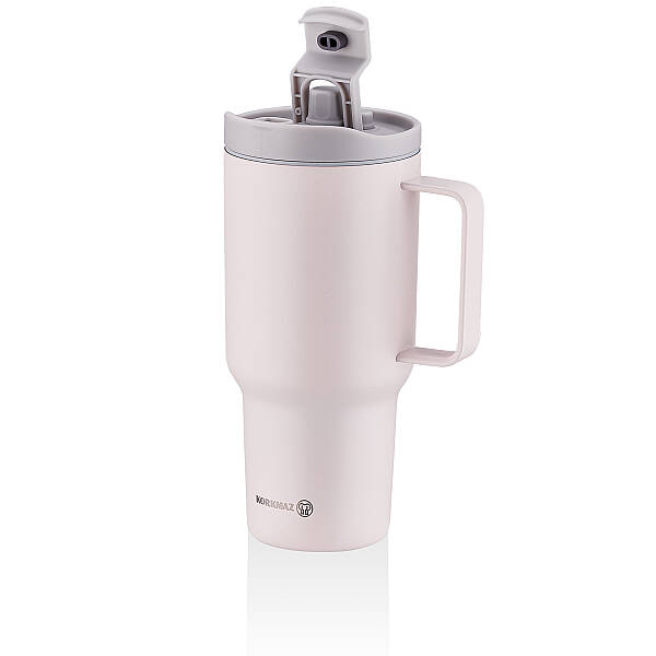 Korkmaz Freedom 1 Litre Pembe Pipetli Bardak Termos A5577-1 - 3