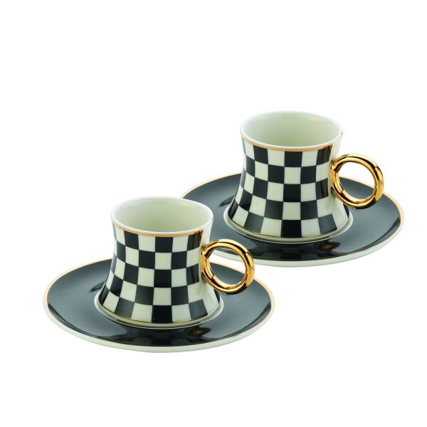 Korkmaz Freedom 2li Kahve Fincan Takımı A8632-1 - 1