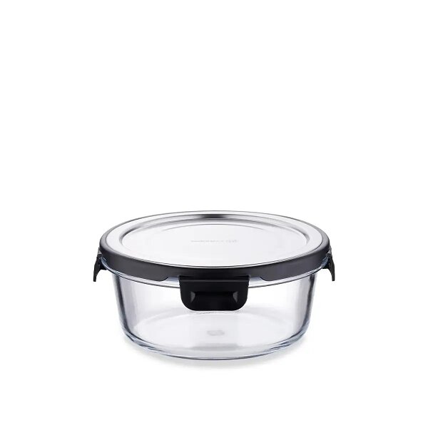 Korkmaz Freska Round Cam Saklama Kabı 600 Ml A5627-1 - 1