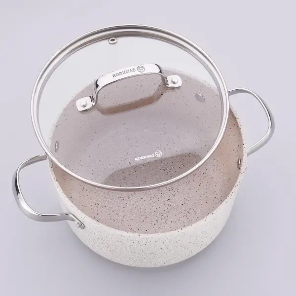 Korkmaz Granita 24x6.5 cm Kısa Tencere A1854 - 2