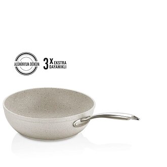 Korkmaz Granita 28x8.5 cm Wok A1267 - Korkmaz (1)