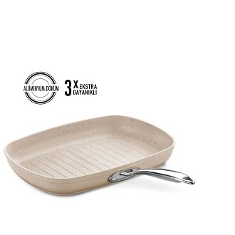 Korkmaz Granita 35x25 cm Dikdörtgen Grill Tava A1269 - Korkmaz (1)