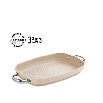 Korkmaz Granita 35x25 cm Grill Sote Tava A1274 - Korkmaz (1)