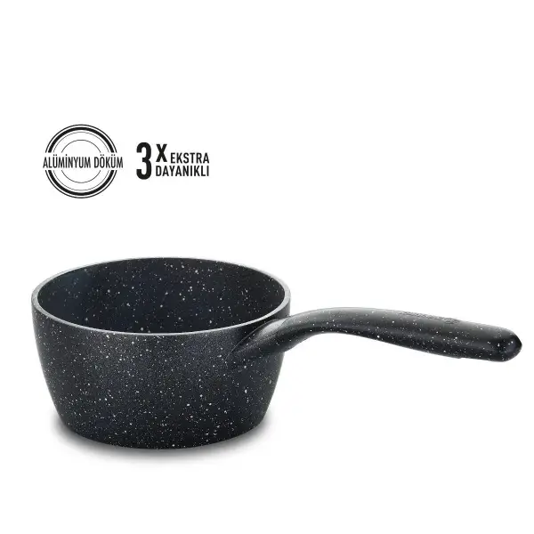 Korkmaz Gusto Volkanit 18x9 cm Sos Tenceresi A1360-1 - 1