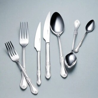 Korkmaz Hanedan Çatal Kaşık Bıçak Seti 84 Parça A2562 - Korkmaz