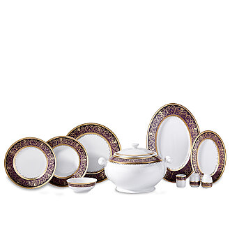 Korkmaz Hanedan Collection 60 Parça Yemek Takımı A8135 - Korkmaz