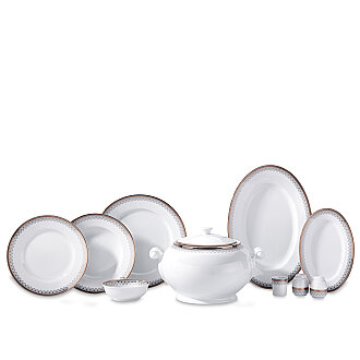 Korkmaz Hanedan Collection 60 Parça Yemek Takımı A8136 - Korkmaz