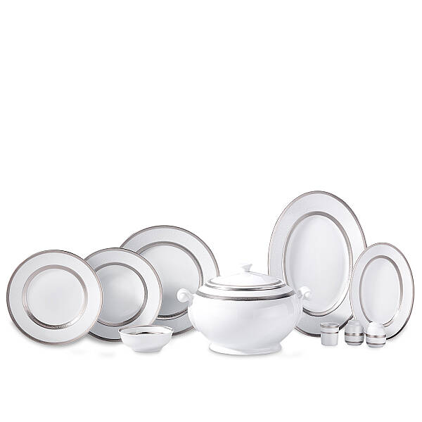 Korkmaz Hanedan Collection 60 Parça Yemek Takımı A8138 - 1