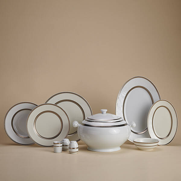Korkmaz Hanedan Collection 60 Parça Yemek Takımı A8138 - 1