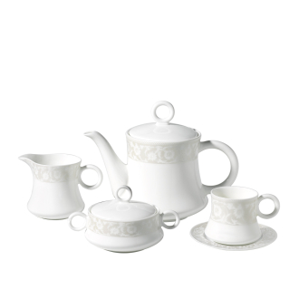 Korkmaz Hasbahçe Hatayi 17 Parça Çay Seti A8774 - Korkmaz