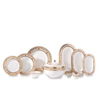 Korkmaz Impera Collection 60 Parça Yemek Takımı A9862 - 1