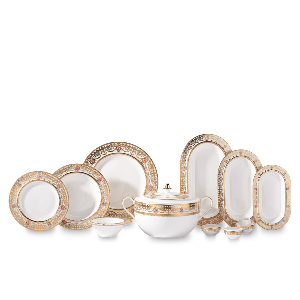 Korkmaz Impera Collection 60 Parça Yemek Takımı A9862 - 1