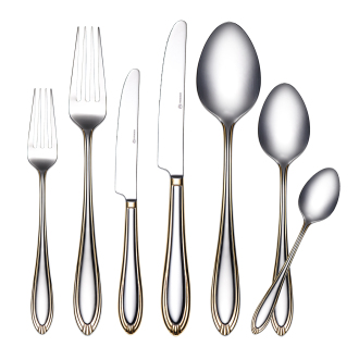 Korkmaz İmperia Gold 84 Parça Çatal Kaşık Bıçak Seti A2155 - Korkmaz